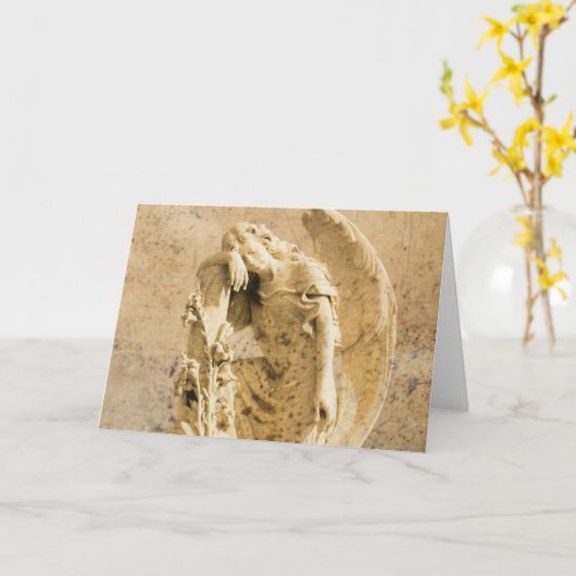 Angel Karte (Gelbe Blume)