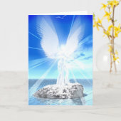 Angel-Karte Karte (Gelbe Blume)