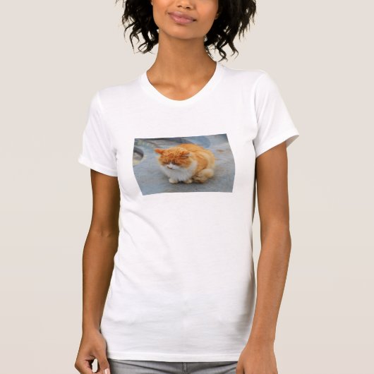 Angel-Katze T-Shirt (Vorderseite)