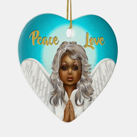 Angel Keramik Ornament (Rechts)