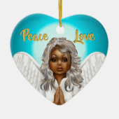 Angel Keramik Ornament (Vorne)