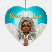 Angel Keramik Ornament (Hinten)