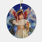 Angel Keramik Ornament (Links)