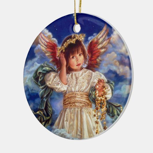 Angel Keramik Ornament (Links)