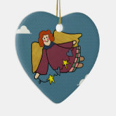 Angel Keramik Ornament (Rechts)