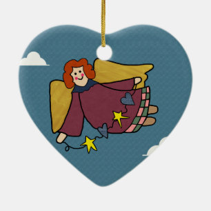 Angel Keramik Ornament