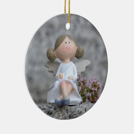 Angel Keramik Ornament (Rechts)