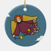 Angel Keramikornament (Hinten)