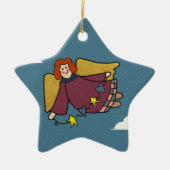 Angel Keramikornament (Vorne)