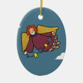 Angel Keramikornament (Vorne)