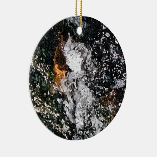 ANGEL KERAMIKORNAMENT (Rechts)