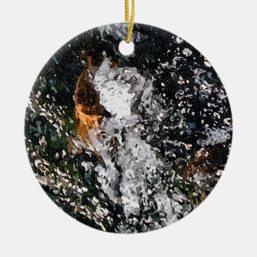 ANGEL KERAMIKORNAMENT (Vorne)