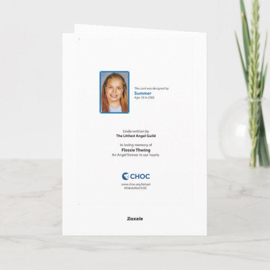 Angel - Kinder Kunst des CHOC (Rückseite)