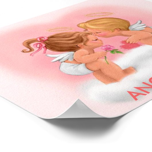 ANGEL KISSES POSTER (Ecke)