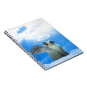 Angel Kitty Cat Siamese Kitten Notizblock (Rechte Seite)