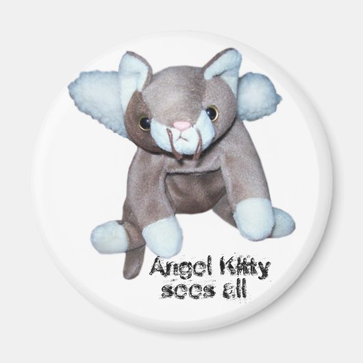 Angel Kitty sieht alle Magnet (Vorne)