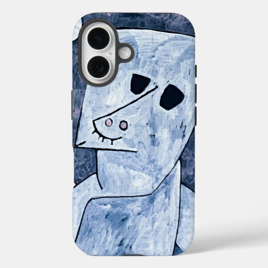 Angel Kläger - Klee-Inspiriert iPhone Case (Rückseite)