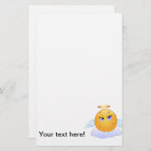 Angel Lächeln Briefpapier (Vorne/Hinten)