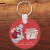 ANGEL LANDON CHD AWARENESS Schlüsselanhänger (Vorderseite)