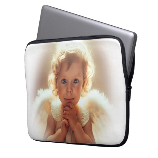 Angel Laptopschutzhülle (Vorderseite Links)