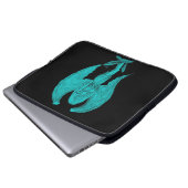 Angel Laptopschutzhülle (Vorne Knopf)