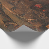 Angel Leading A Soul Into Hell By Hieronymus Bosch Geschenkpapier (Ecke)