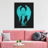 Angel Leinwanddruck (Insitu (Wohnzimmer))
