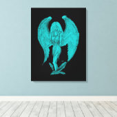 Angel Leinwanddruck (Insitu (Holzboden))