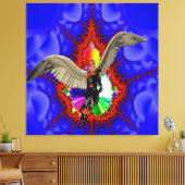 Angel Leinwanddruck (Insitu (Wohnzimmer))