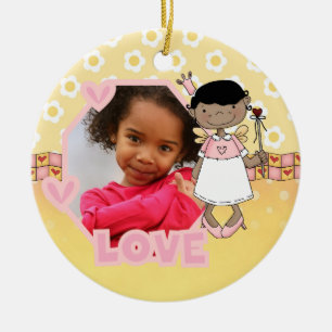 Angel Liebe Foto Keepake Ornament