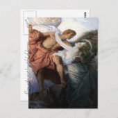 Angel Liebe Postcard Postkarte (Vorne/Hinten)