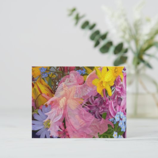 Angel-Liebe Postkarte (Stehend Vorderseite)