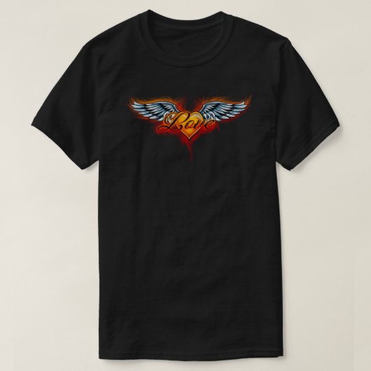 Angel Liebe T - Shirt (Design vorne)