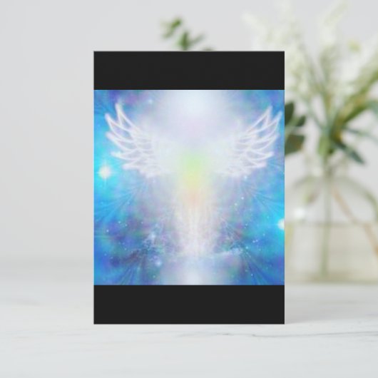 ANGEL LIGHT DANKESKARTE (Stehend Vorderseite)