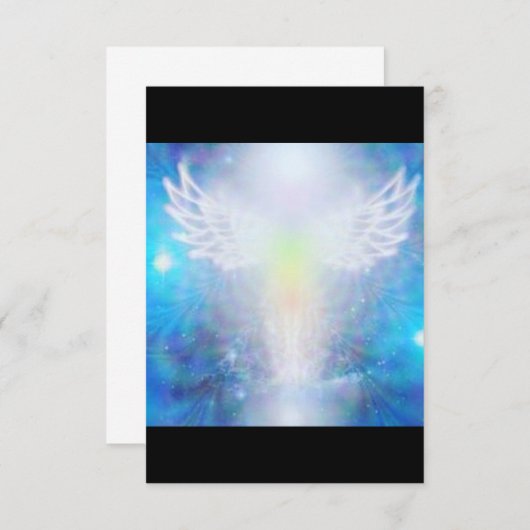 ANGEL LIGHT DANKESKARTE (Vorne/Hinten)