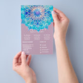 Angel Light Mandala Pink Intro | Dienstleistungen Flyer (Handgriff)