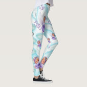 Angel Lila Hearts Leggings (Rechts)