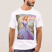 Angel Logo Design T - Shirt (Vorderseite)