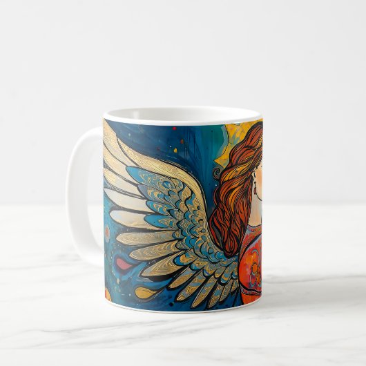 Angel Love  Kaffeetasse (Vorderseite Links)
