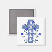 Angel Magnet Blue (Vorderseite/Rückseite)