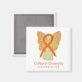 Angel-Magnete für das kulturelle Diversity Magnet (Vorderseite/Rückseite)