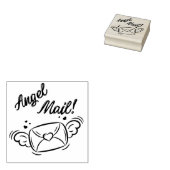 Angel Mail Rubber-Briefmarke Gummistempel (Stempel)