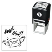 Angel Mail Self Inking Kautschuk Briefmarke Permastempel (Beispiel)