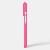 ANGEL MALERN EINER PINKEN BLUME, MONOGRAMM Case-Mate iPhone HÜLLE (Rückseite / Links)