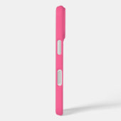 ANGEL MALERN EINER PINKEN BLUME, MONOGRAMM Case-Mate iPhone HÜLLE (Rückseite / Rechts)