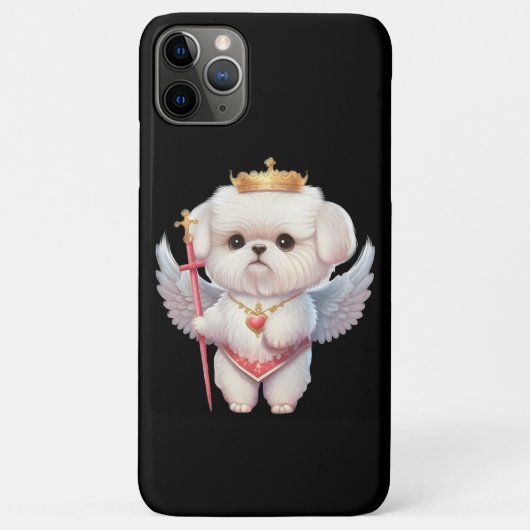 Angel Maltese Puppy, Maltes Hundeliebhaber und Bes Case-Mate iPhone Hülle (Rückseite)