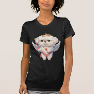 Angel Maltese Puppy, Maltes Hundeliebhaber und Bes T-Shirt