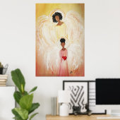 Angel-Mama Poster (Heimbüro)