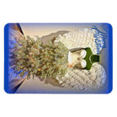 Angel Mannequin Kleid Form Weihnachtsbaum Magnet (Horizontal)