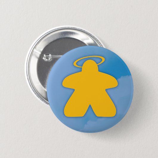 Angel Meeple Button (Vorne & Hinten)
